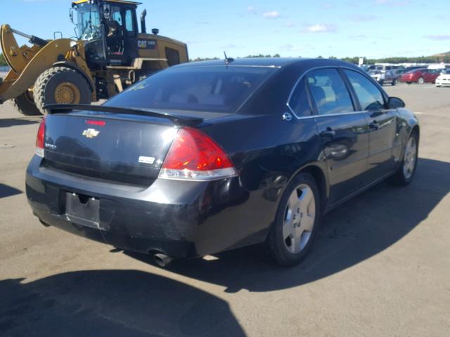 2G1WD58C969143871 - 2006 CHEVROLET IMPALA SUP 黑色 照片 4