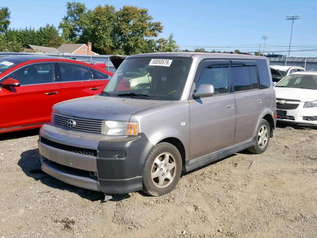 JTLKT324X64122937 - 2006 TOYOTA SCION XB 灰色 照片 2