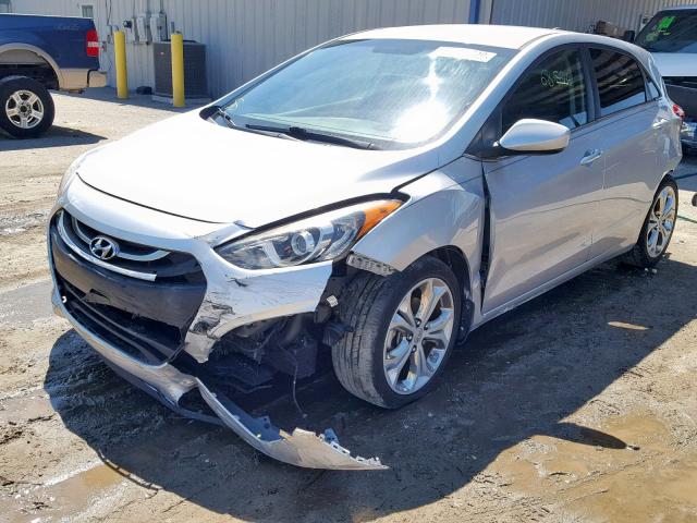 KMHD35LE4DU135084 - 2013 HYUNDAI ELANTRA GT SILVER photo 2