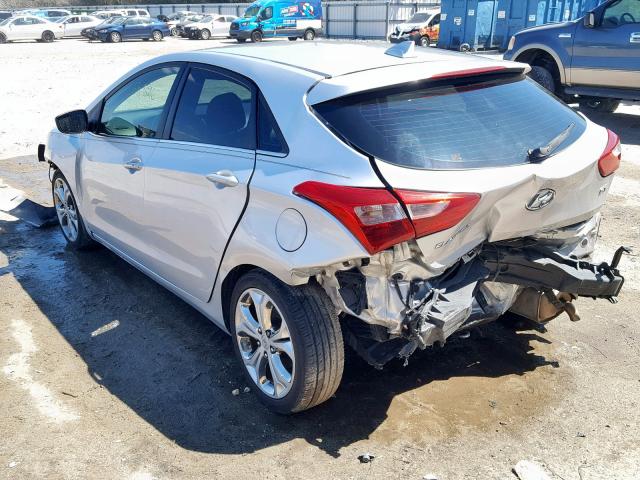 KMHD35LE4DU135084 - 2013 HYUNDAI ELANTRA GT SILVER photo 3