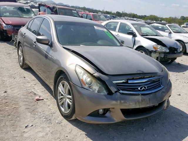 JN1CV6AP6AM405614 - 2010 INFINITI G37 BASE GRAY photo 1