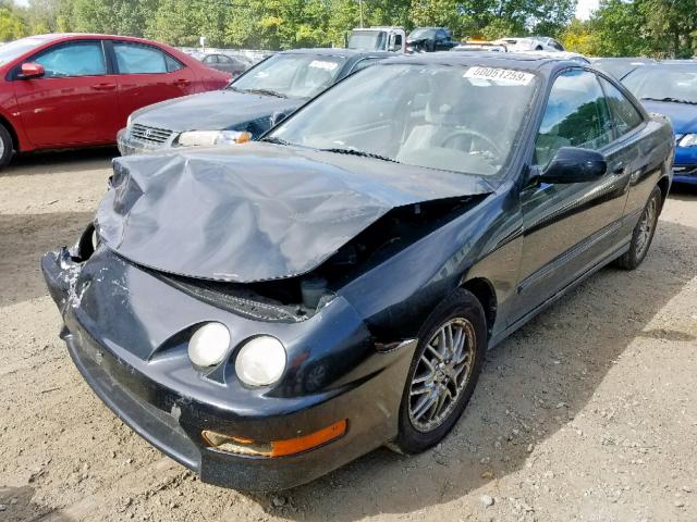 JH4DC44521S005730 - 2001 ACURA INTEGRA LS BLACK photo 2