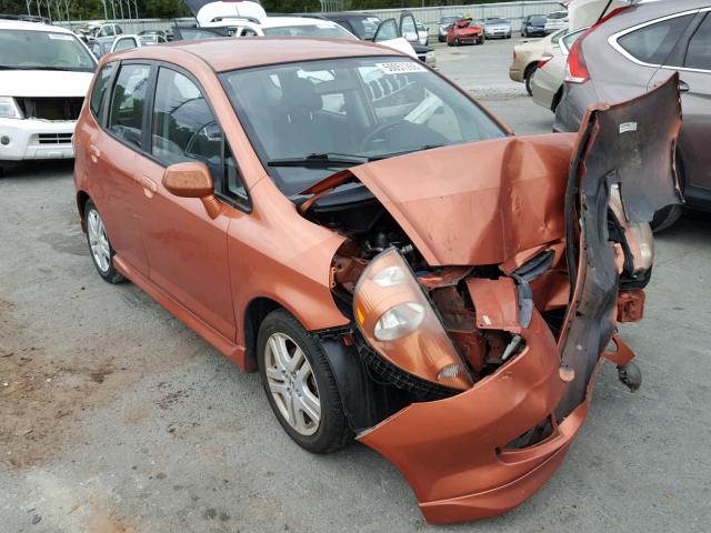 JHMGD37627S056968 - 2007 HONDA FIT S 橙色 照片 1