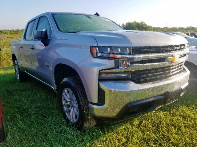 1GCPWCED2KZ148935 - 2019 CHEVROLET SILVERADO SILVER photo 1