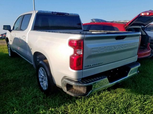 1GCPWCED2KZ148935 - 2019 CHEVROLET SILVERADO SILVER photo 3