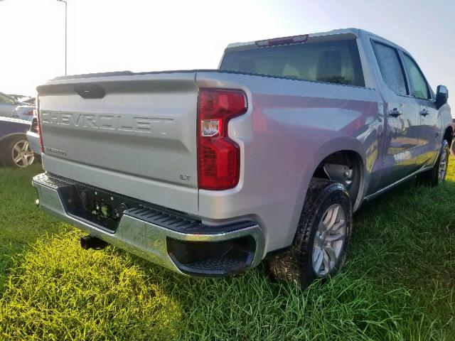 1GCPWCED2KZ148935 - 2019 CHEVROLET SILVERADO SILVER photo 4