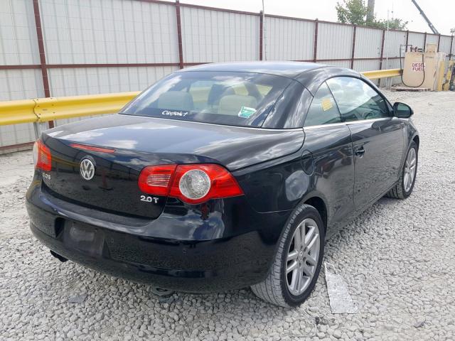 WVWFA71F98V016117 - 2008 VOLKSWAGEN EOS LUX 黑色 照片 4