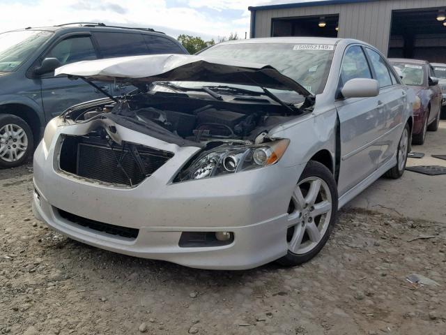 4T1BE46K18U739971 - 2008 TOYOTA CAMRY CE SILVER photo 2