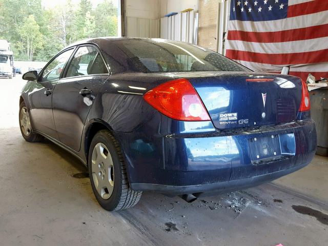 1G2ZF57B784153736 - 2008 PONTIAC G6 VALUE L BLUE photo 3