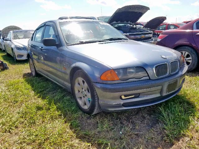 WBAAV33461FU77257 - 2001 BMW 325 I BLUE photo 1