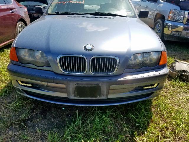 WBAAV33461FU77257 - 2001 BMW 325 I BLUE photo 9