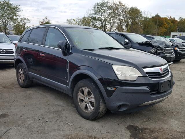 3GSCL33P18S622887 - 2008 SATURN VUE XE BLACK photo 1