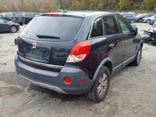 3GSCL33P18S622887 - 2008 SATURN VUE XE BLACK photo 4