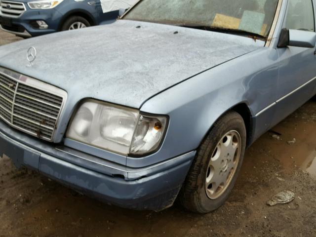 WDBEA32E7RC122233 - 1994 MERCEDES-BENZ E 320 BLUE photo 9