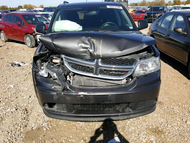 3C4PDCAB2FT746014 - 2015 DODGE JOURNEY SE GRAY photo 9