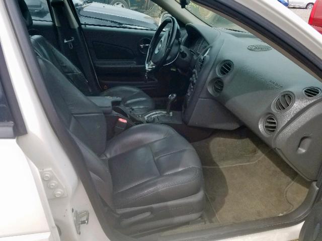 2G2WR544951164910 - 2005 PONTIAC GRAND PRIX WHITE photo 5
