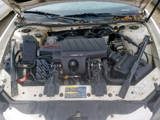 2G2WR544951164910 - 2005 PONTIAC GRAND PRIX WHITE photo 7