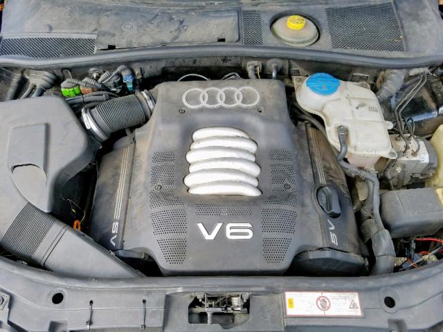 WAUBA24B6XN028506 - 1999 AUDI A6 2.8 QUA BLACK photo 7