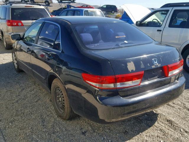 JHMCM56363C051486 - 2003 HONDA ACCORD LX BLACK photo 3