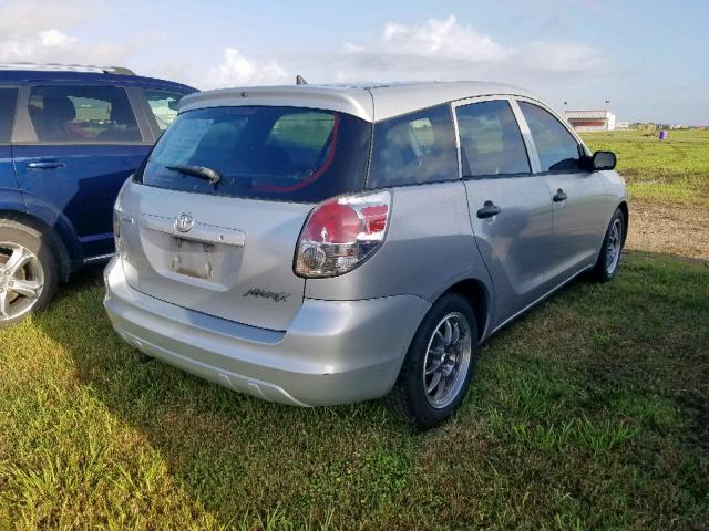 2T1KR32E77C627688 - 2007 TOYOTA COROLLA MA SILVER photo 4