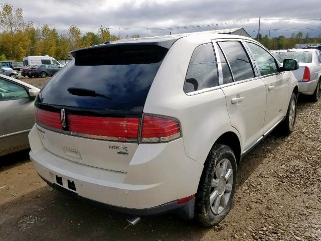 2LMDU88C07BJ25219 - 2007 LINCOLN MKX CREAM photo 4