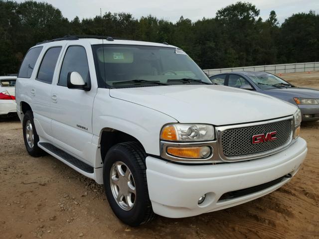 1GKEK63U74J247005 - 2004 GMC YUKON DENA WHITE photo 1