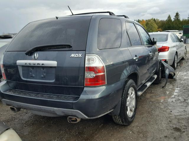 2HNYD189X5H000584 - 2005 ACURA MDX TOURIN GRAY photo 4