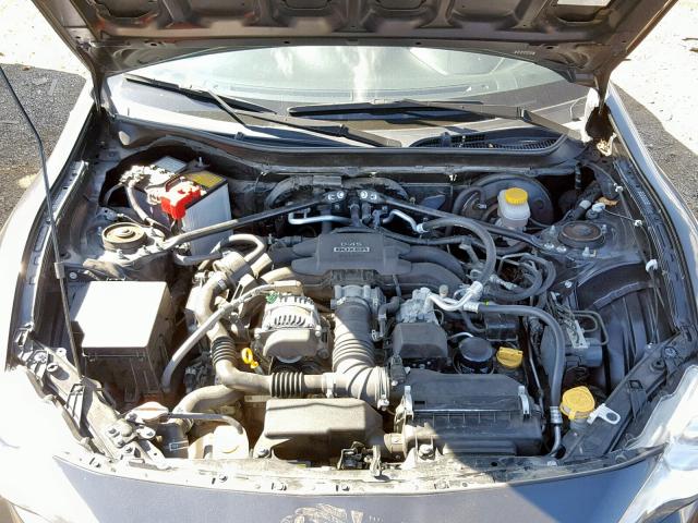 JF1ZNAA16D2720733 - 2013 TOYOTA SCION FR-S GRAY photo 7