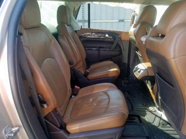 5GAKVCKD5DJ220540 - 2013 BUICK ENCLAVE GOLD photo 6