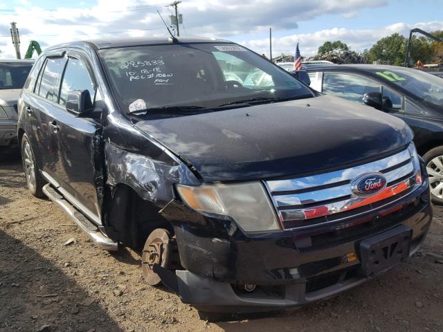 2FMDK48C68BB49360 - 2008 FORD EDGE SEL BLUE photo 1