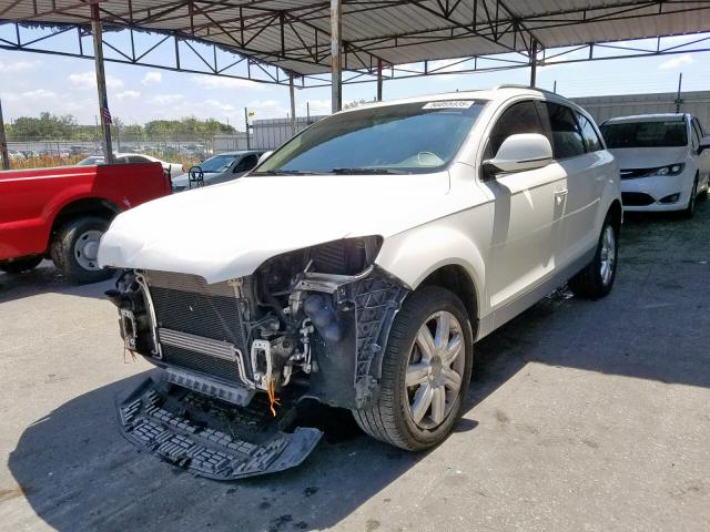 WA1BV74LX8D054671 - 2008 AUDI Q7 4.2 QUA WHITE photo 2