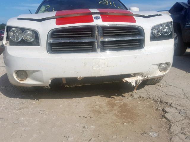 2B3CA3CV6AH256161 - 2010 DODGE CHARGER SX WHITE photo 9