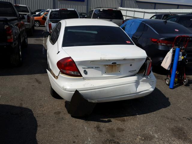 1FAFP56U55A293933 - 2005 FORD TAURUS SEL WHITE photo 9