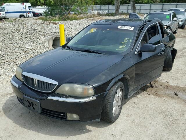 1LNHM86S43Y693848 - 2003 LINCOLN LS BLACK photo 2