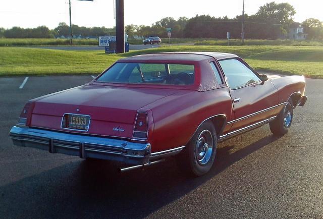 1H57V6D505580 - 1976 CHEVROLET MONTE CARL წითელი ფოტო 3