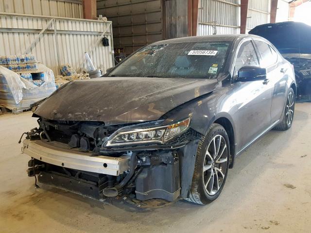 19UUB2F5XGA001284 - 2016 ACURA TLX TECH GRAY photo 2