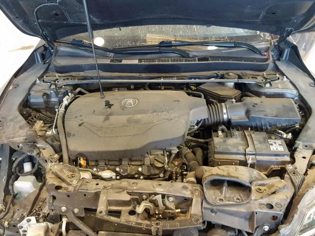 19UUB2F5XGA001284 - 2016 ACURA TLX TECH GRAY photo 7