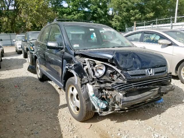 JHLRE48367C005763 - 2007 HONDA CR-V LX BLACK photo 1