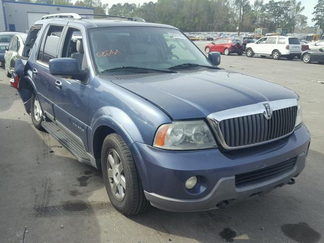 5LMFU28R84LJ16069 - 2004 LINCOLN NAVIGATOR Mavi foto 1