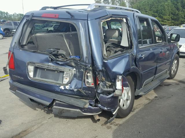 5LMFU28R84LJ16069 - 2004 LINCOLN NAVIGATOR Mavi foto 4