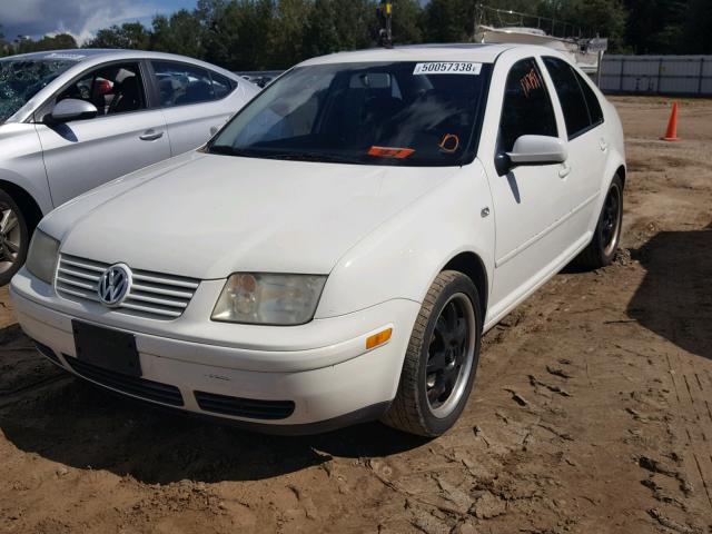 3VWSK69M93M032598 - 2003 VOLKSWAGEN JETTA GLS WHITE photo 2