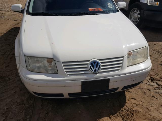 3VWSK69M93M032598 - 2003 VOLKSWAGEN JETTA GLS WHITE photo 9