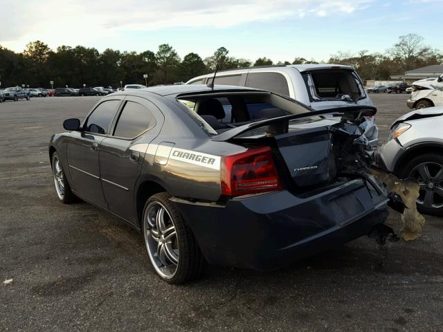 2B3KA33GX8H100759 - 2008 DODGE CHARGER SX GRAY photo 3