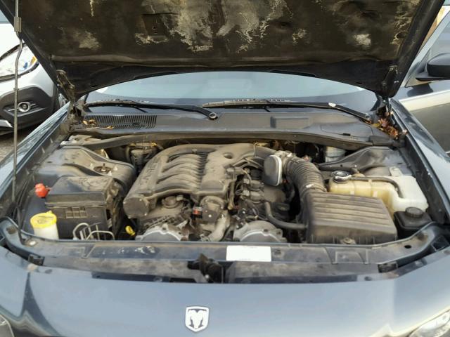 2B3KA33GX8H100759 - 2008 DODGE CHARGER SX GRAY photo 7