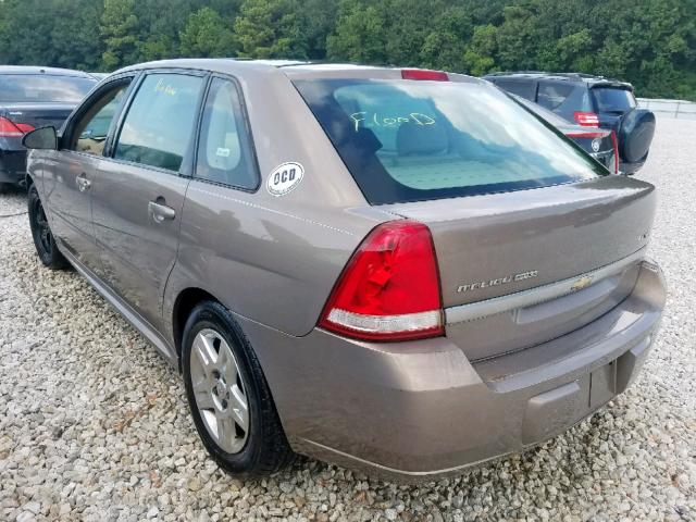 1G1ZT68N67F250246 - 2007 CHEVROLET MALIBU MAX 棕色 照片 3