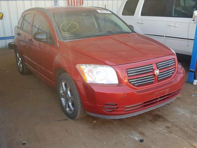 1B3HB28B77D503849 - 2007 DODGE CALIBER RED photo 1