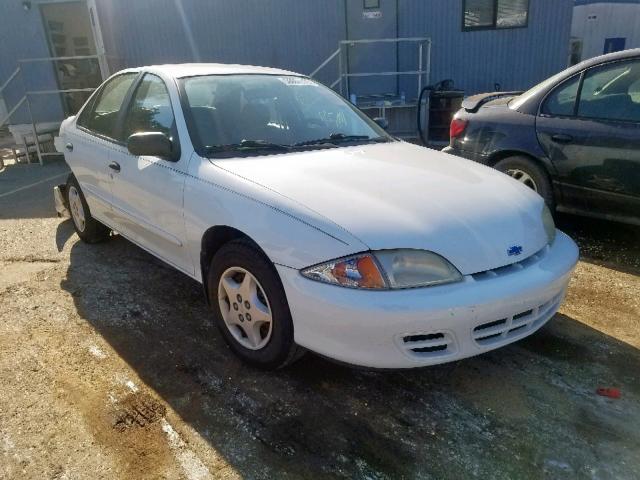 1G1JC5244Y7229852 - 2000 CHEVROLET CAVALIER WHITE photo 1