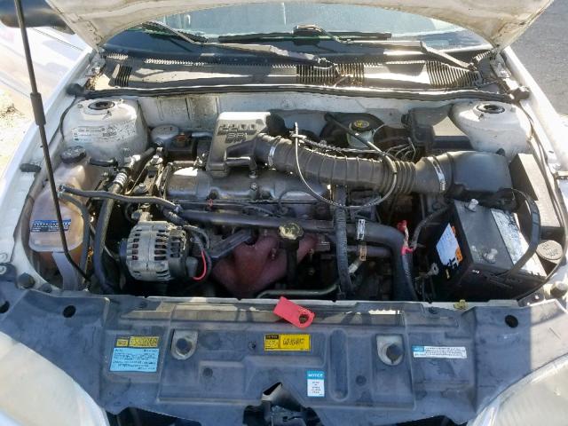 1G1JC5244Y7229852 - 2000 CHEVROLET CAVALIER WHITE photo 7