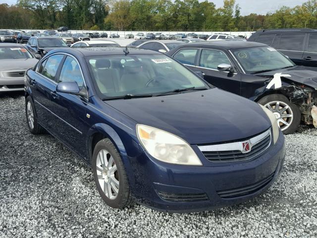 1G8ZS57N48F218574 - 2008 SATURN AURA XE BLUE photo 1