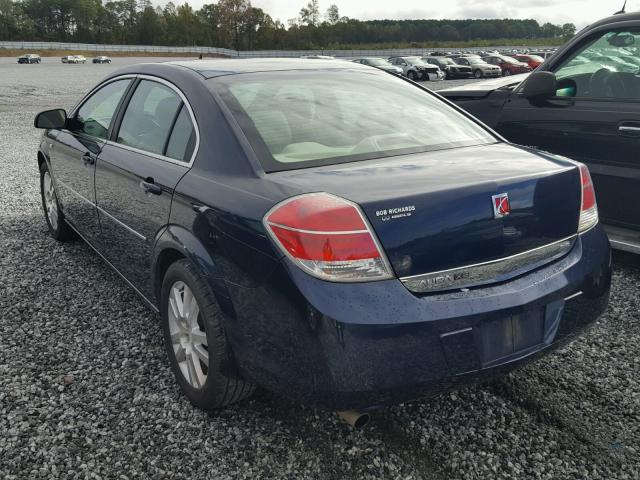 1G8ZS57N48F218574 - 2008 SATURN AURA XE BLUE photo 3